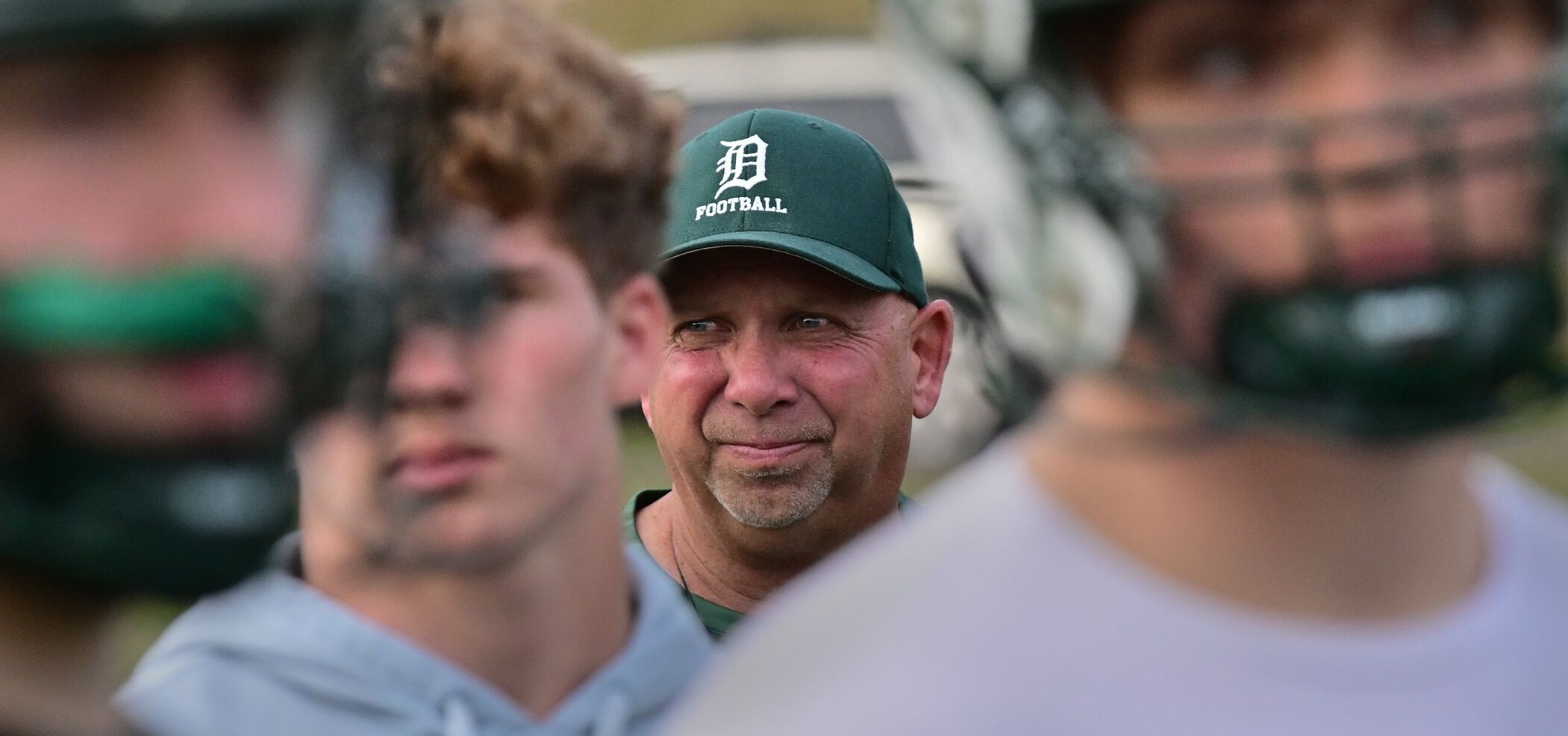 De Soto football practice